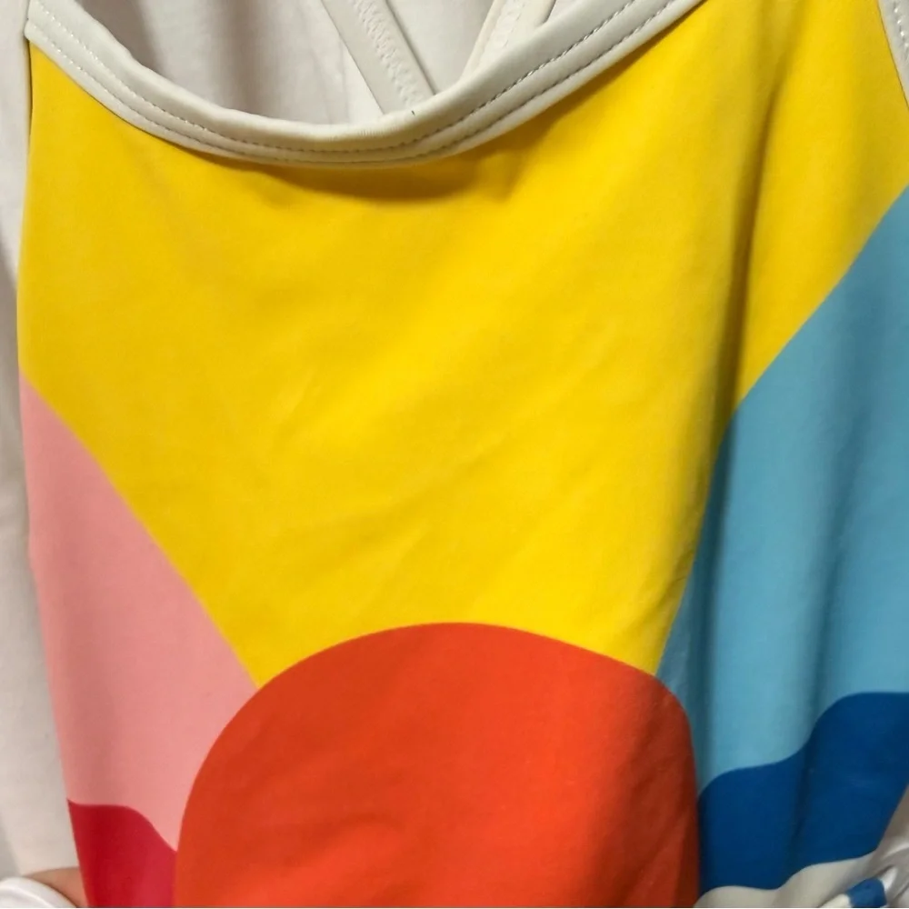Hanna Anderson color block Tankini Set